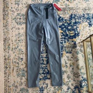 Sparkly Blueish-Gray Carbon 38 Leggings (small)